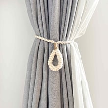 Looped Cotton Curtain Tieback